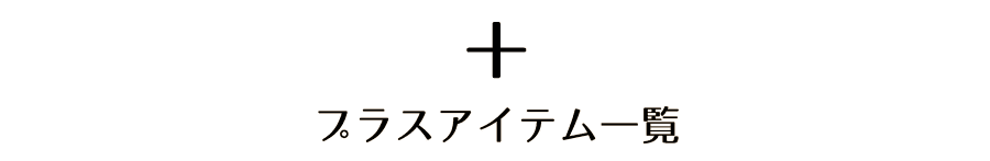 その他プラスワンアイテム一覧