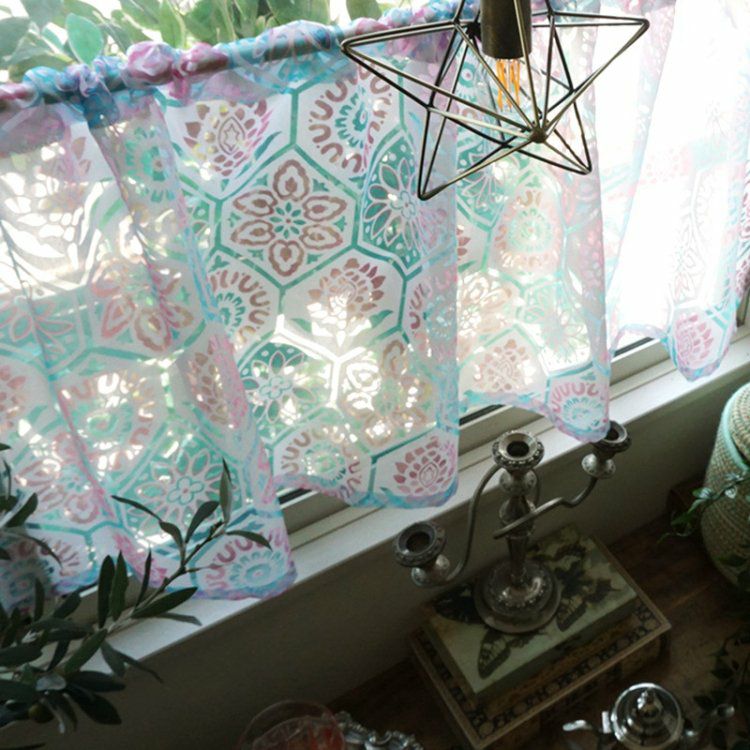 100サイズ・サイズオーダー可能！カーテン生地で作れるカフェカーテン