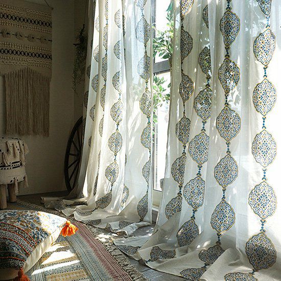 びっくりカーテンオリジナル! 】自由にアレンジできるリゾートスタイル