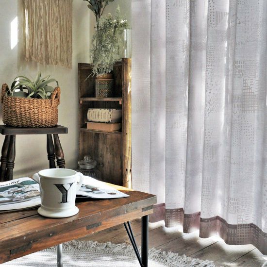 【新品未使用】サーヤナオッリ　カーテン　2枚セット デザイナーズシリーズ】 Saana ja Olli - サーナヤオッリ ≪SEVEN