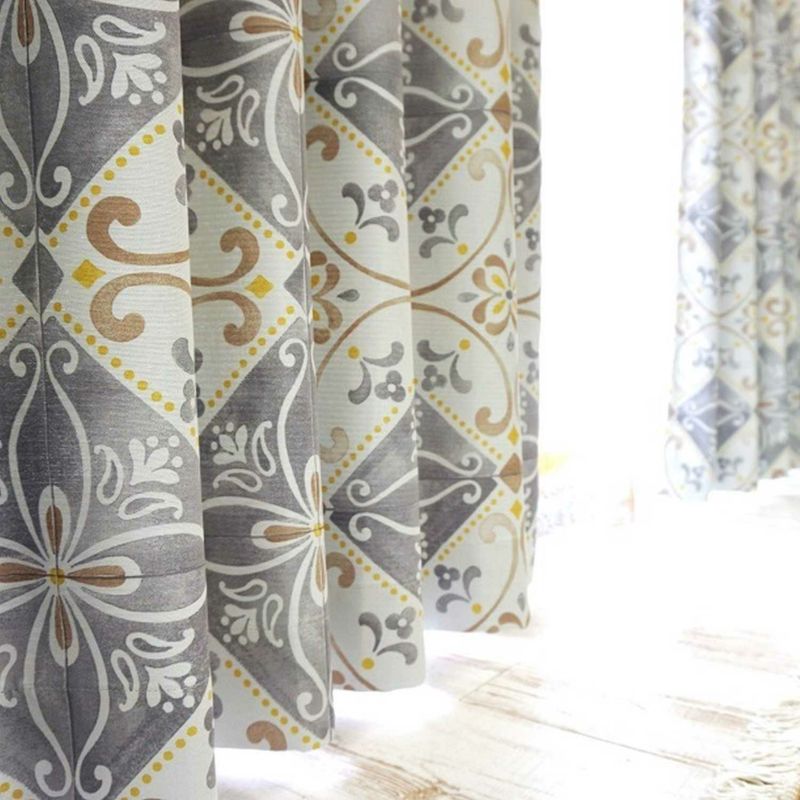 モロッカンオリジナルカーテン＜シャウエン グレー＞