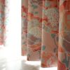 みずみずしい草花をモチーフにした2級遮光オリジナルカーテン＜メロウブロッサム＞