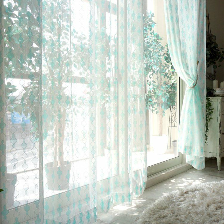 抗ウイルスレースカーテン アトスレース 100×176 2枚入 | TWO-ONE STYLE