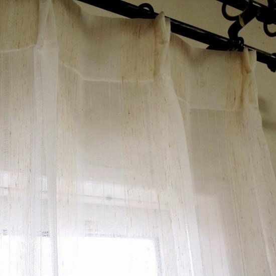 pom pom home -ポムポムホーム-】ナチュラルレースカーテン ＜ルグリオ