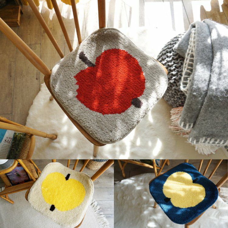 ⭐️アメリカンカントリー雑貨❤ハート❤いっぱいフリフリチェアパッド