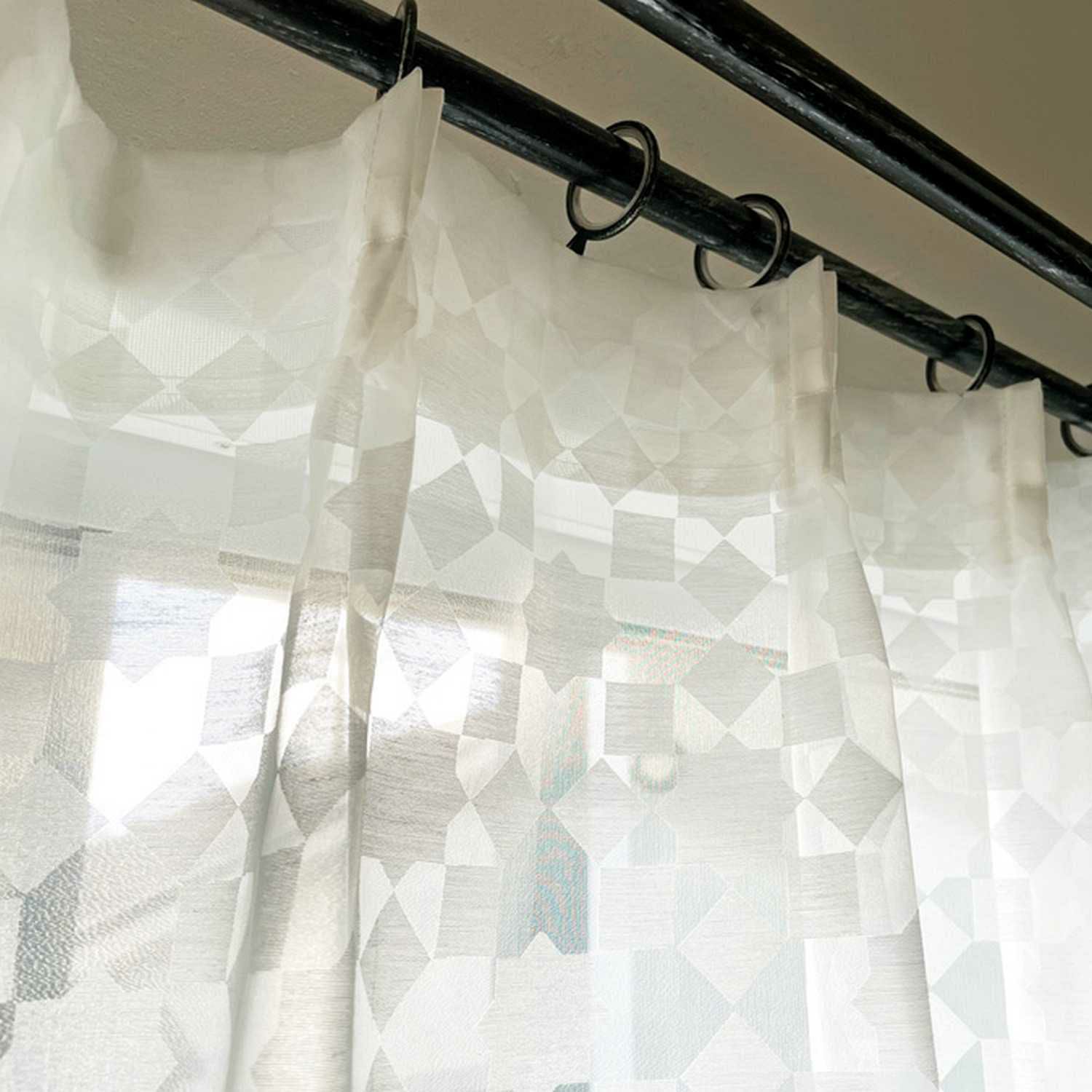 オクタグラムデザインのオパールレース＜レースナジュム ホワイト＞