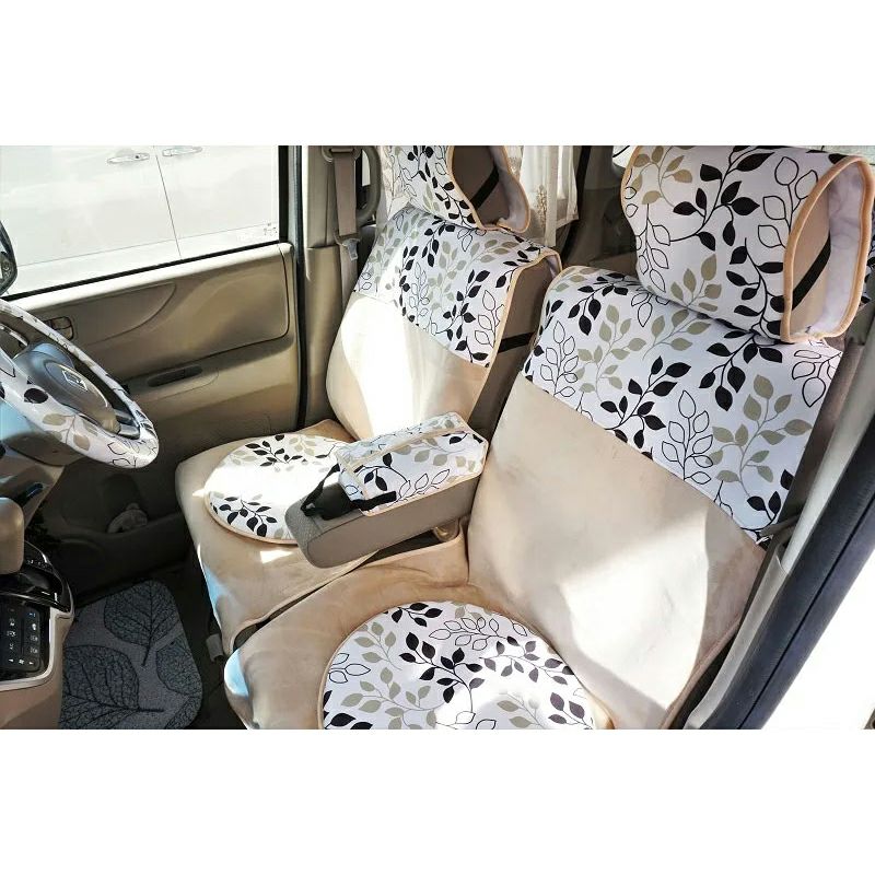 ☆SALE☆カー用品・【汎用・前座席用】北欧デザインのおしゃれなシート 