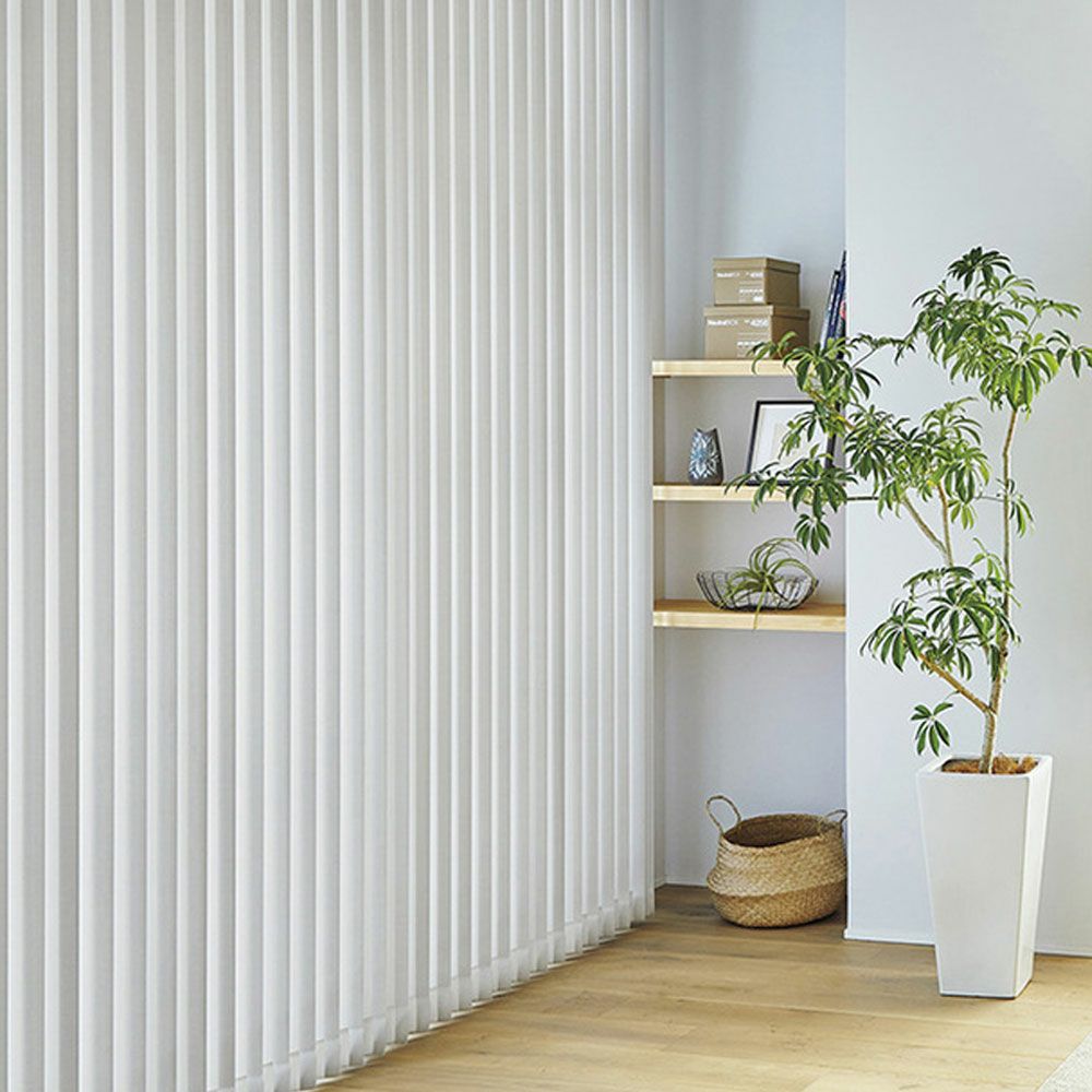 タテ型ブラインド＜ラインドレープ ペア アンサンブル＞【ライフ遮光＋